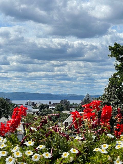 View from deck (off the bedroom)
