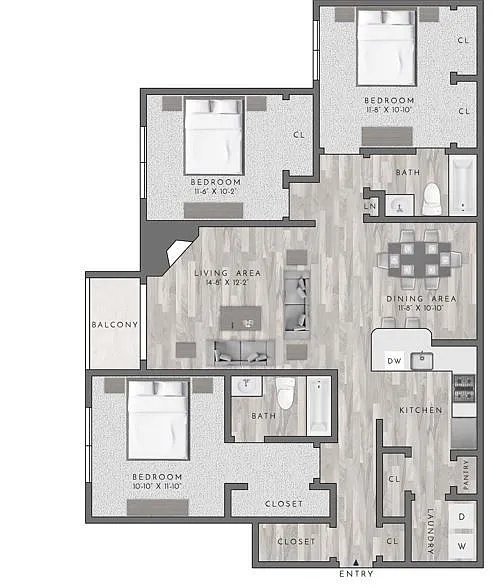 Floor plan C1