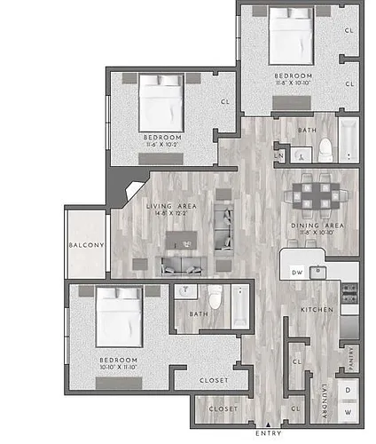 Floor plan C1