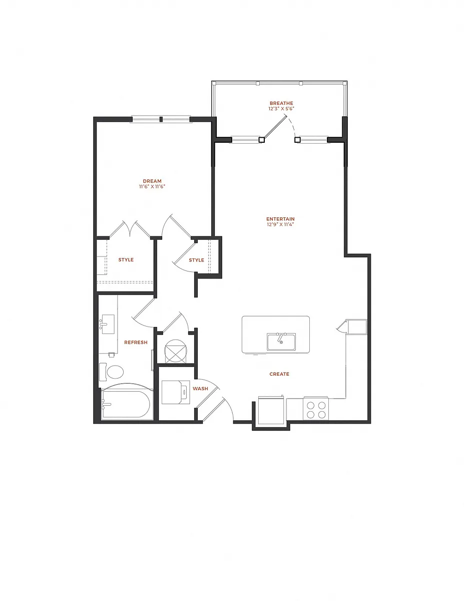 Floor plan A4- ALT 1