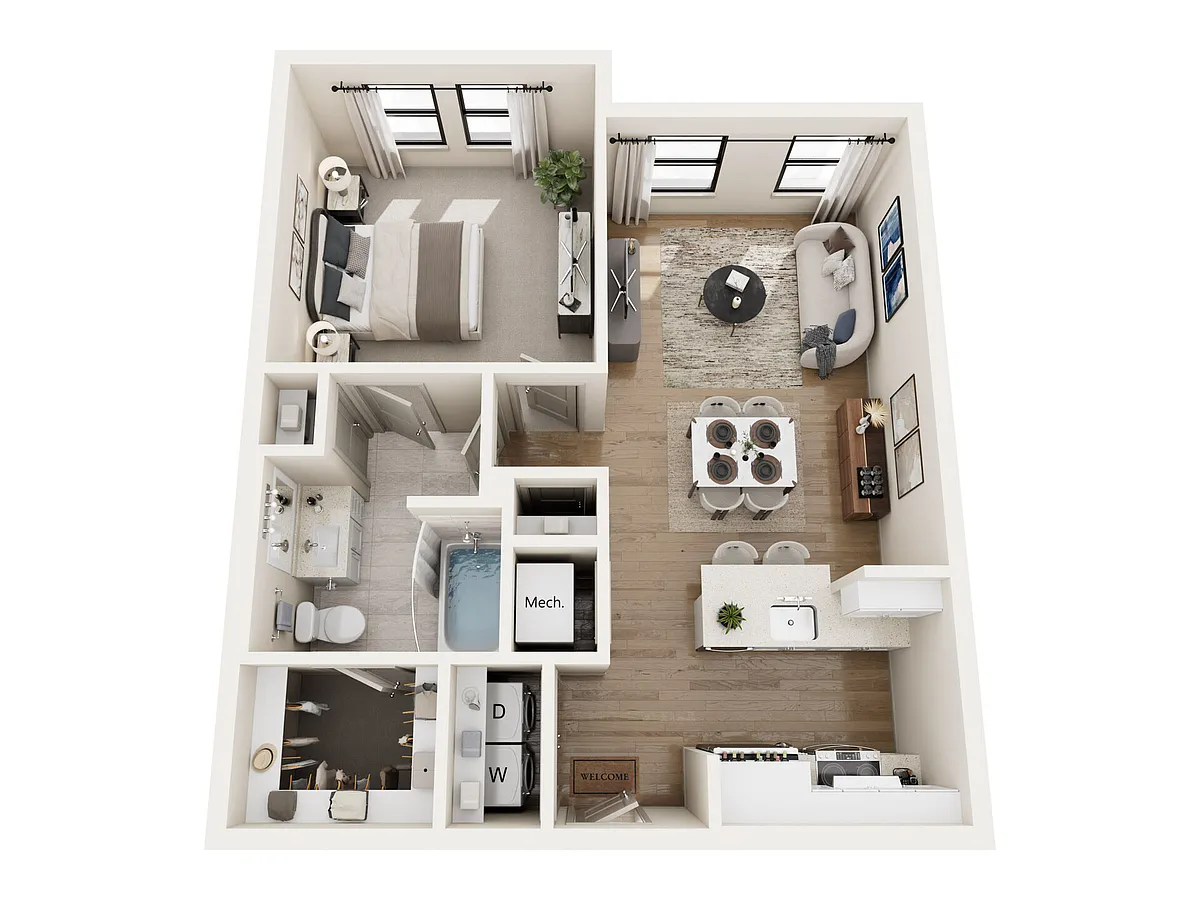 Floor plan A1 AM