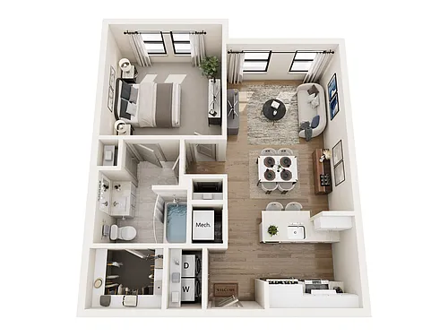 Floor plan A1 AM
