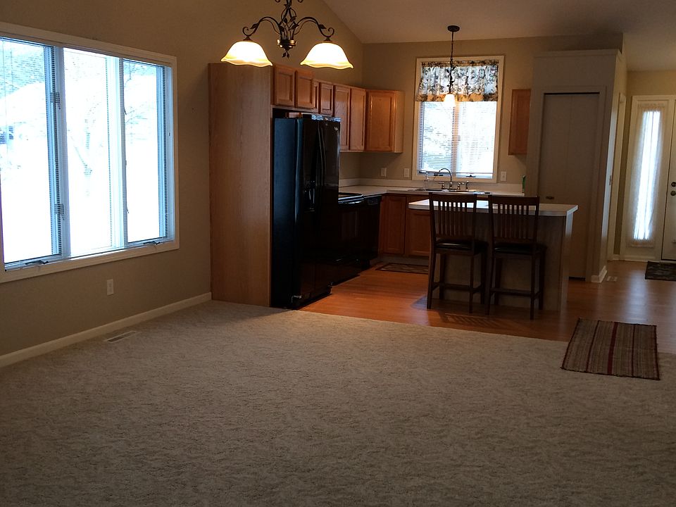 Open concept kitchen