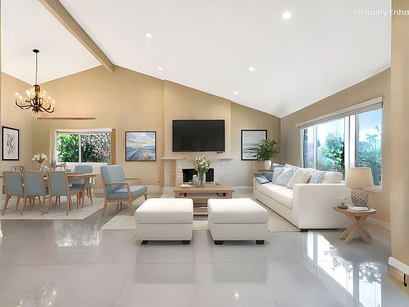 Living Room Staged