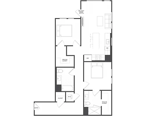 Floor plan C34