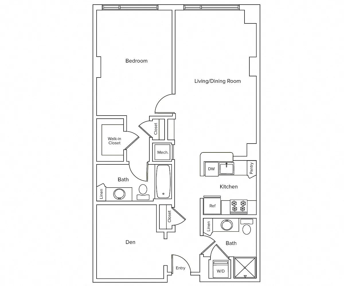 Floor plan A7D
