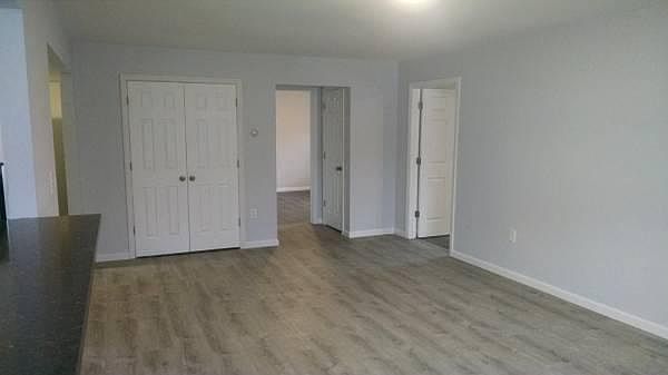 Living Room, 2nd bedroom in center