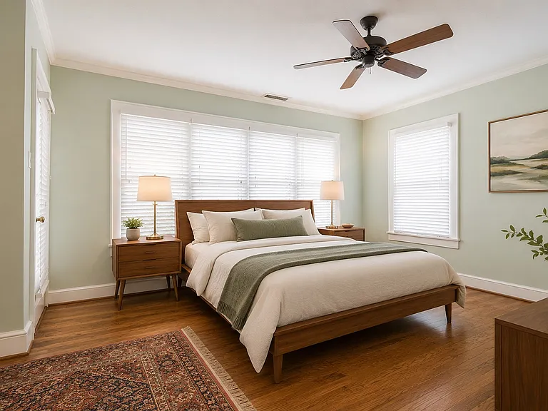 Bedroom #2 with walk in closet space