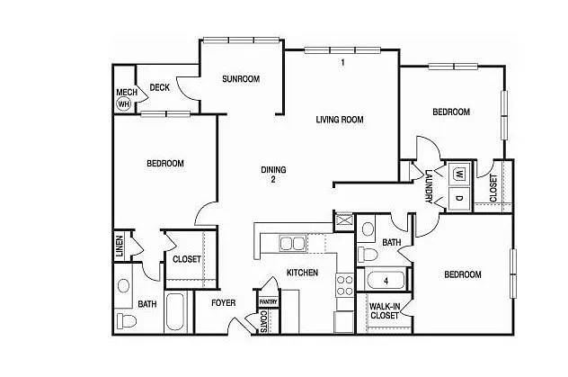 Floor plan Forest