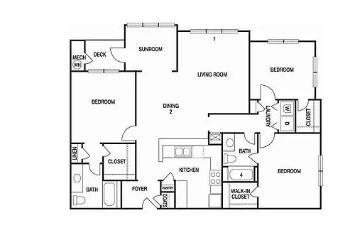 Floor plan Forest