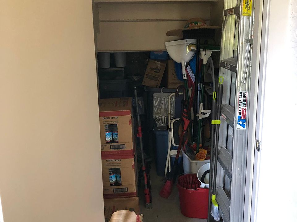 Spacious storage area.