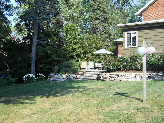 Backyard and patio