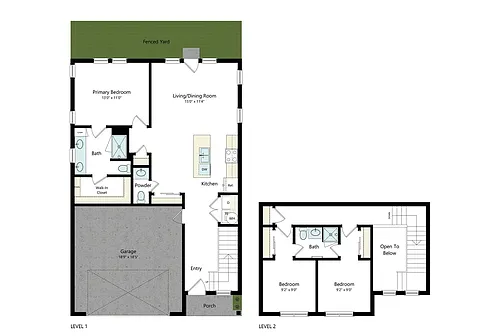 Floor plan Peppermint