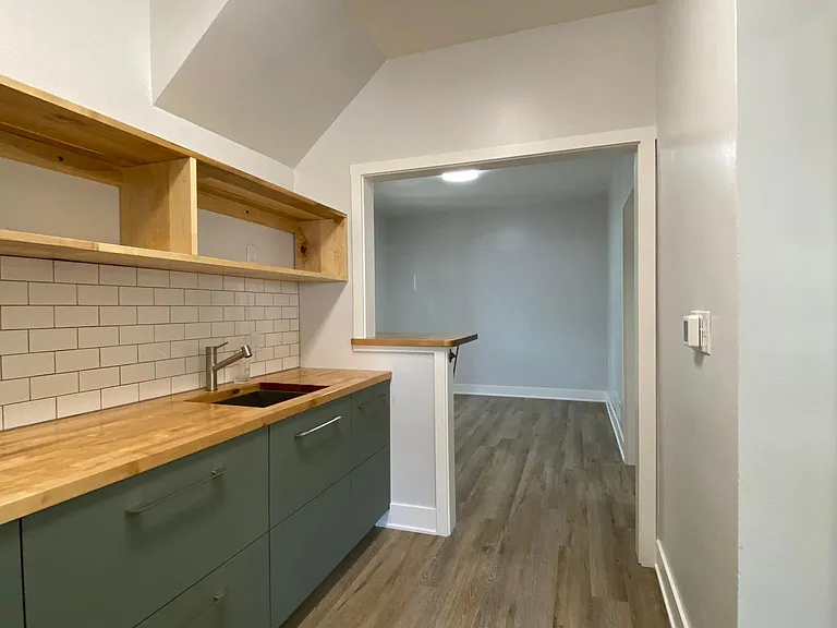 Kitchen view.