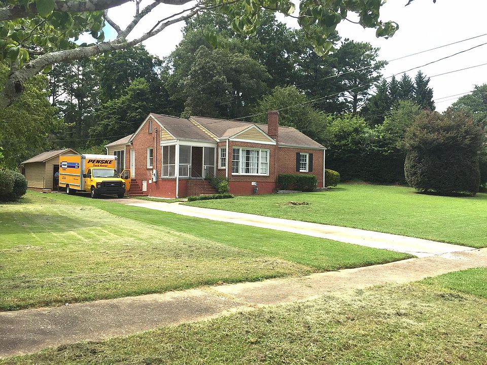 Front Porch, One car garage