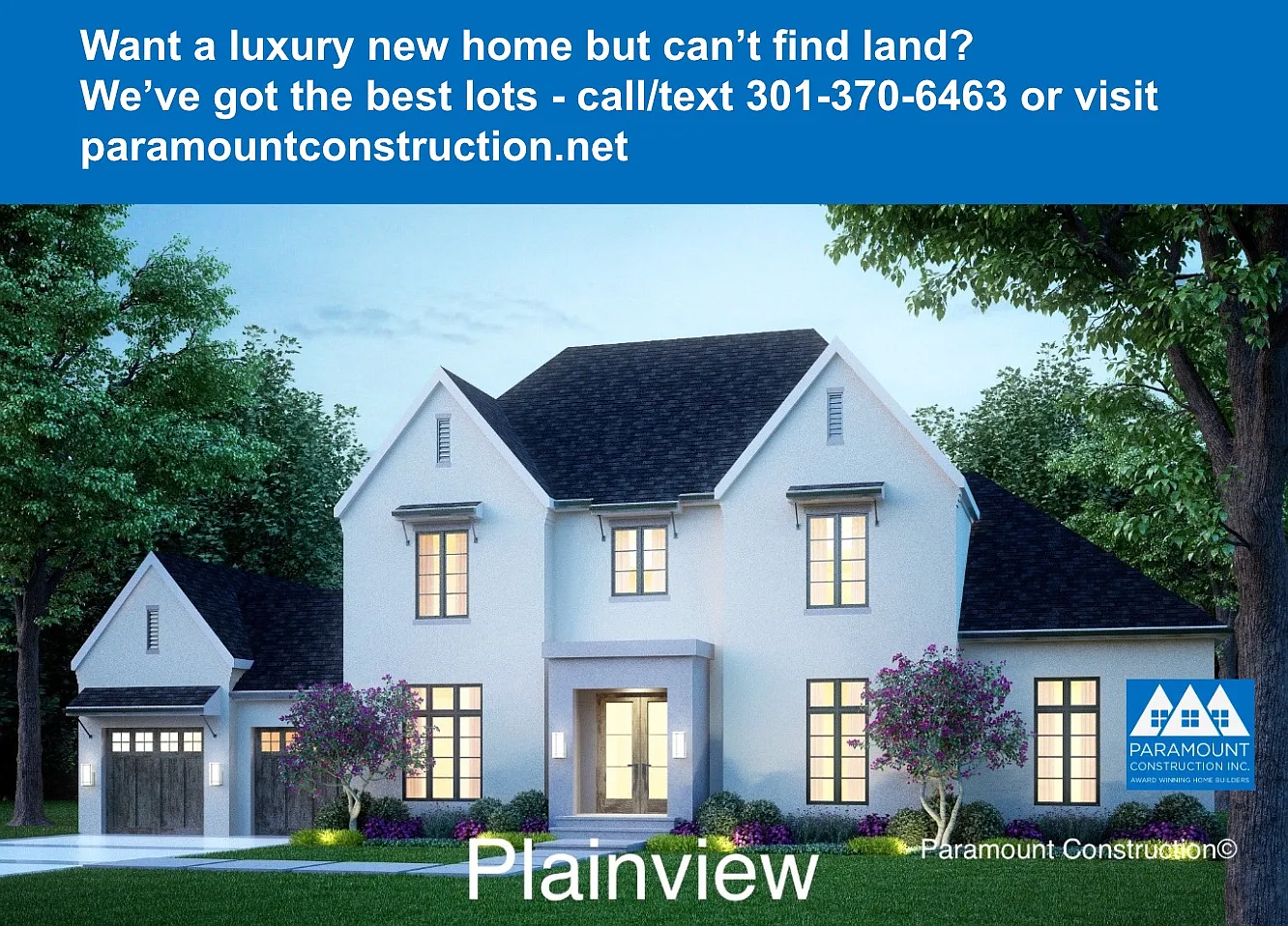 Plainview - Lots/Land For Sale Plan, PCI - 20817 photo 1