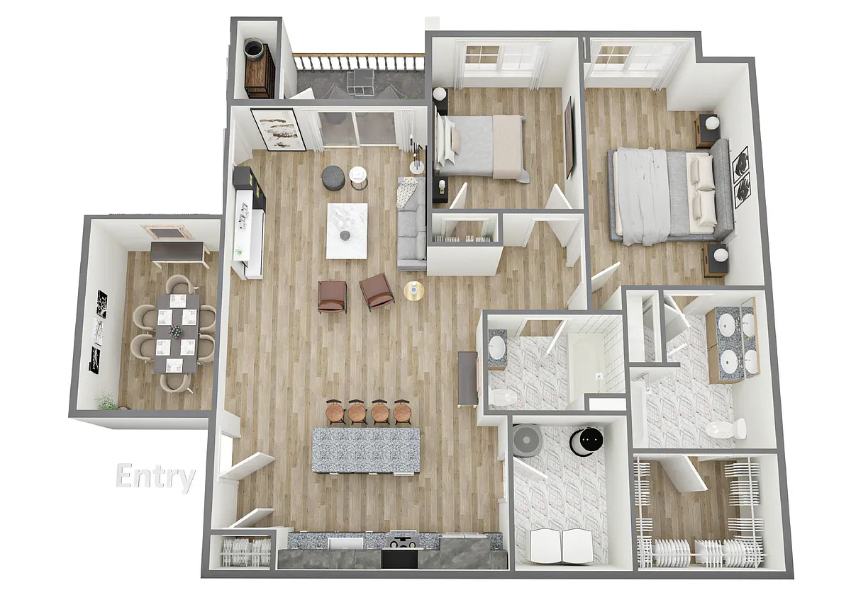 Floor plan Ivy with Home Office