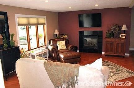 Living room from front door