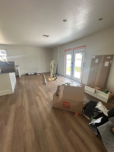 open concept living area
