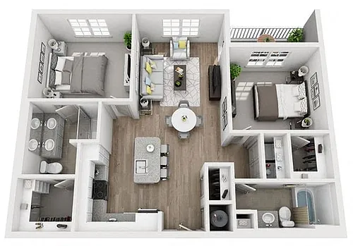 Floor plan The Neapolitan