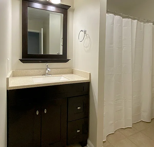 Hallway Bathroom