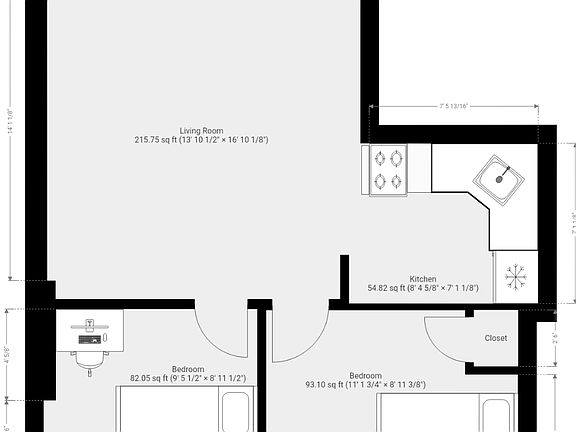 2nd image of 1191 Bedford Ave APT 2F
