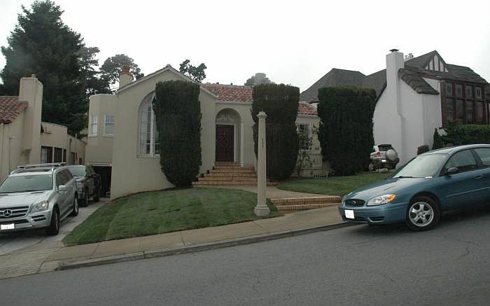 Front of the house