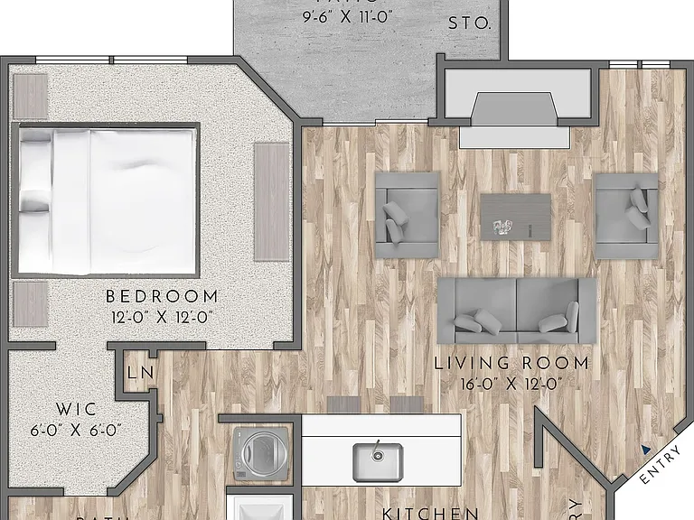 A3 1X1 665 sqft A3 1X1 665 sqft