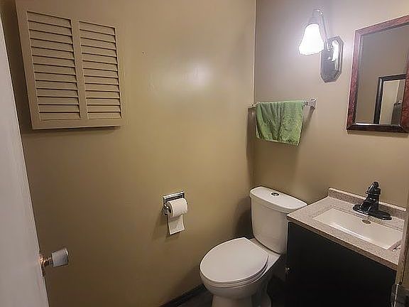 Main floor half bath