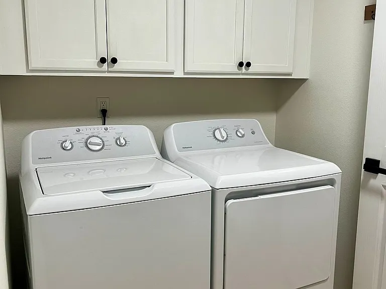 Washer and dryer