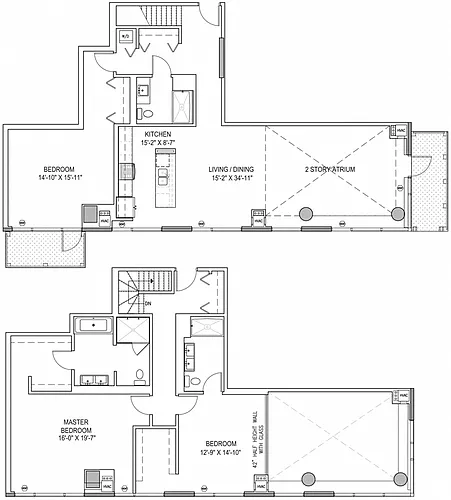 Floor plan Penthouse 1