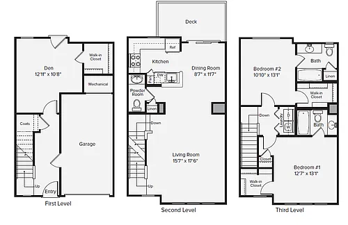 Floor plan B2T-1706