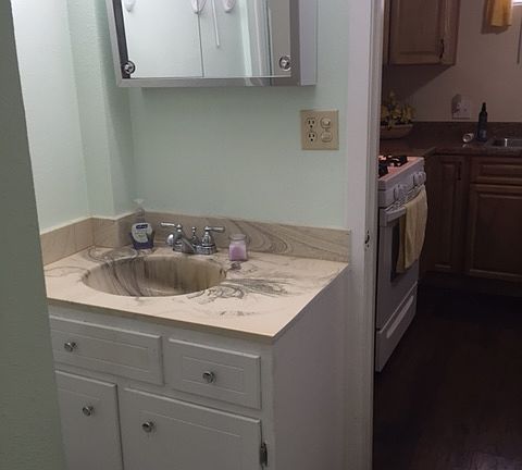 downstairs bathroom sink