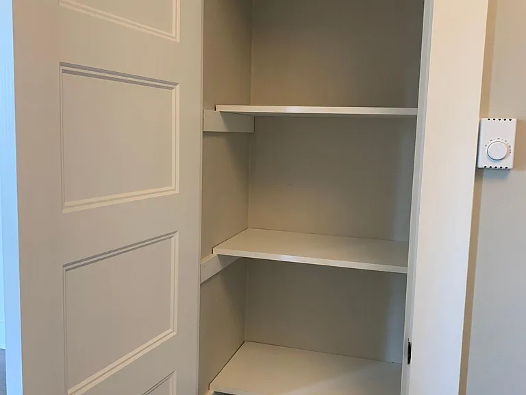 Pantry in kitchen for extra storage!