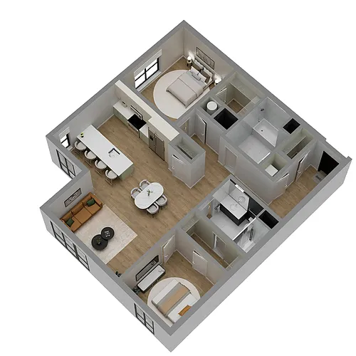 Floor plan B12
