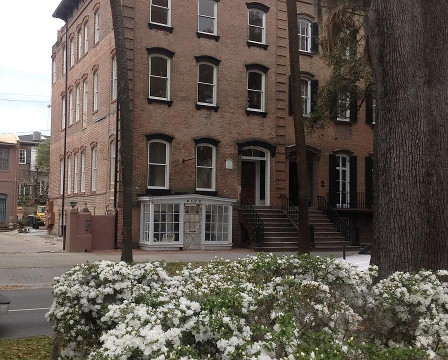 Front of building