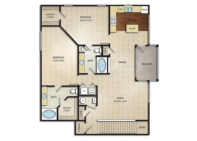 Floor plan Derby