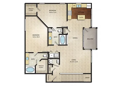 Floor plan Derby