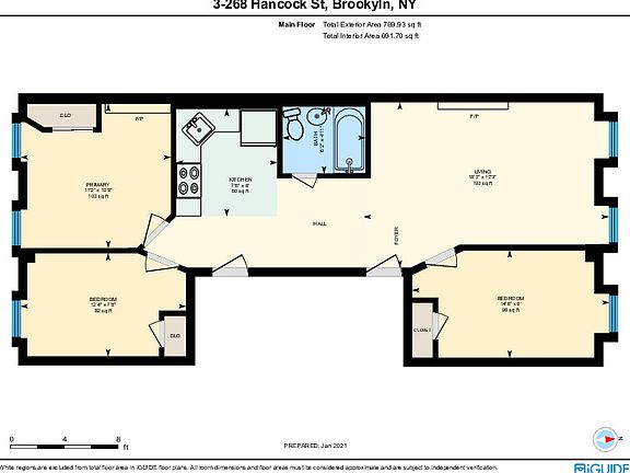 2nd image of 268 Hancock St #2B