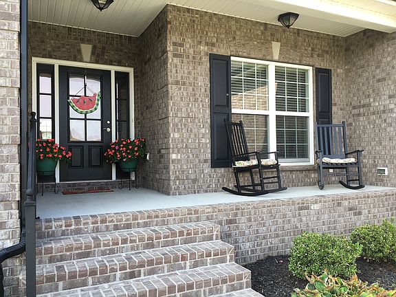 Welcoming front porch