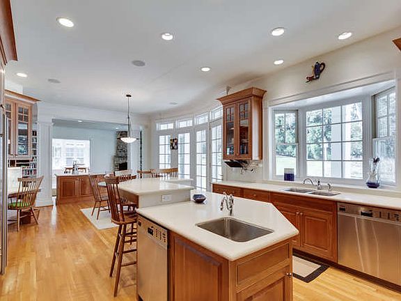 Kitchen and morning room