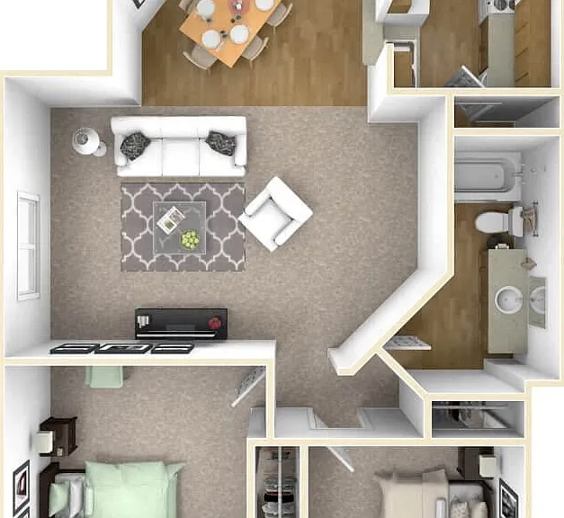 Rivers Edge Apartments — Photo 39