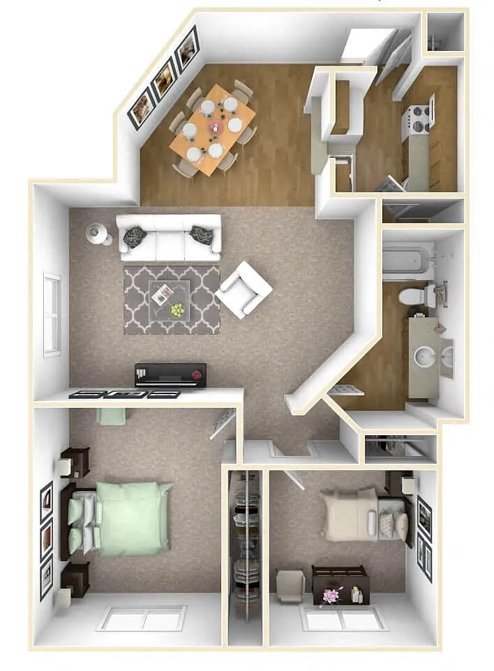 Floor plan Kalmia Medium