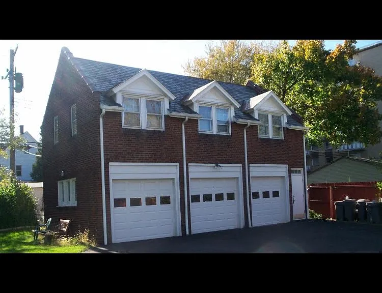 Carriage House above garage