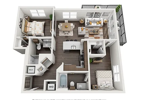 Floor plan B3