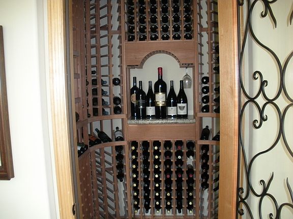 800+ bottle wine room.