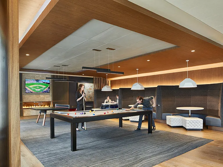 Challenge your friends to a game of pool
