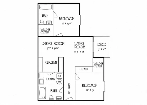Floor plan Classic Collection: Johnson