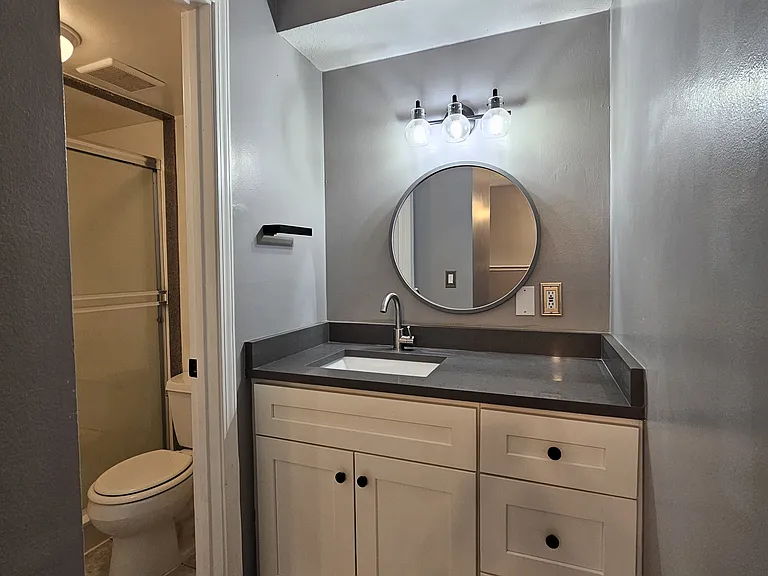 Primary bath sink area