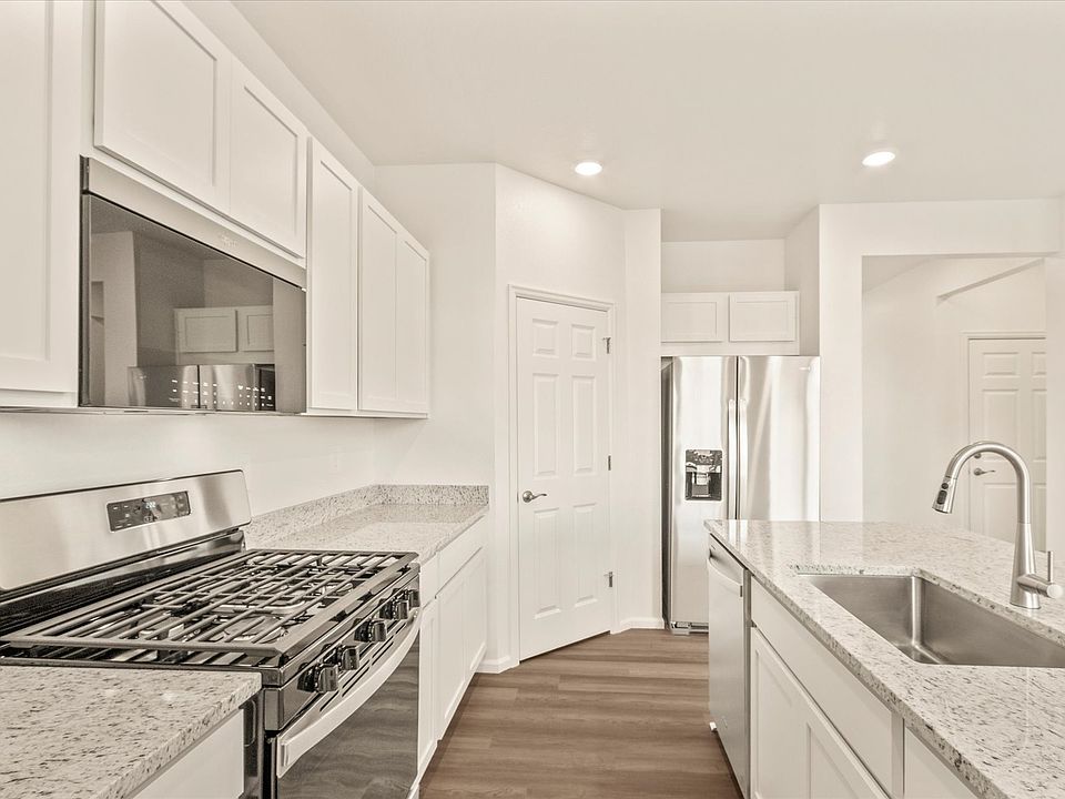 The Pagosa floorplan interior image taken at a Meritage Homes community in Northern Colorado.